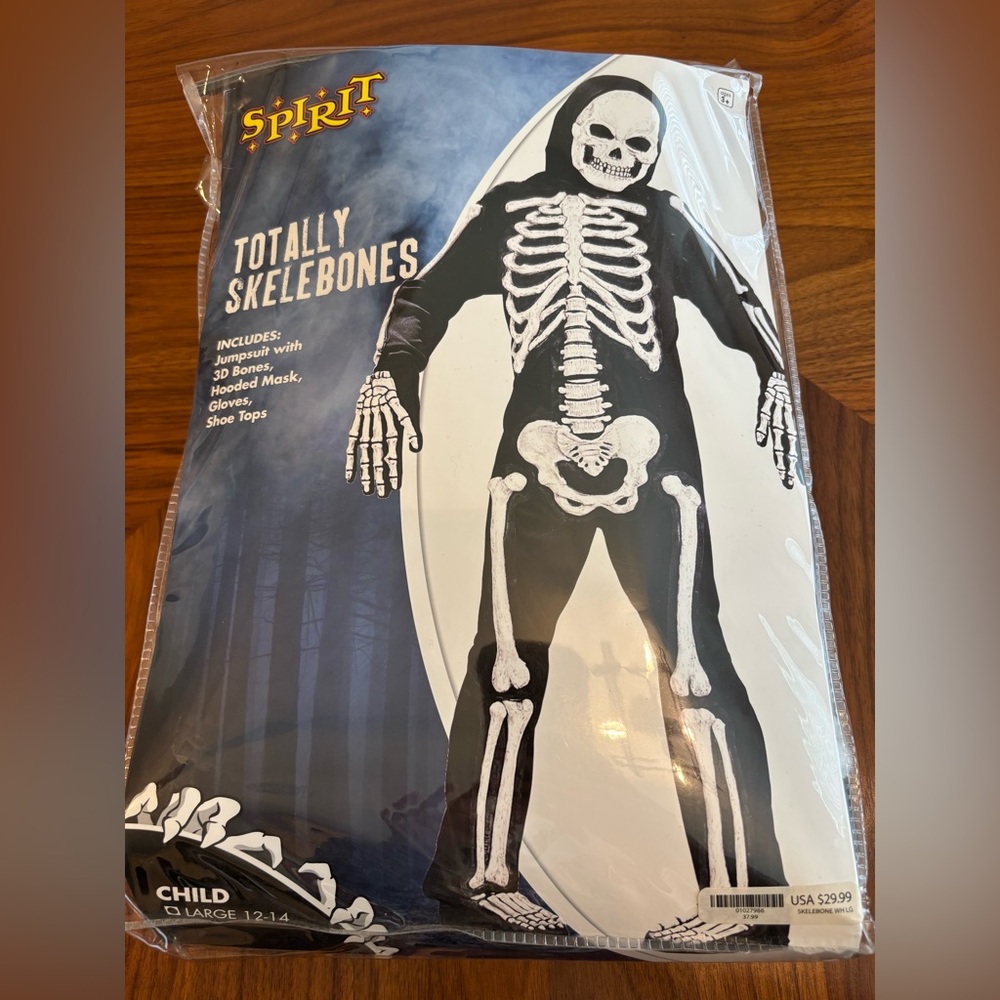 Spirit Totally Skelebones Kids Costume